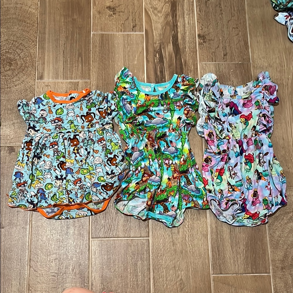 Colorful Baby Rompers Set